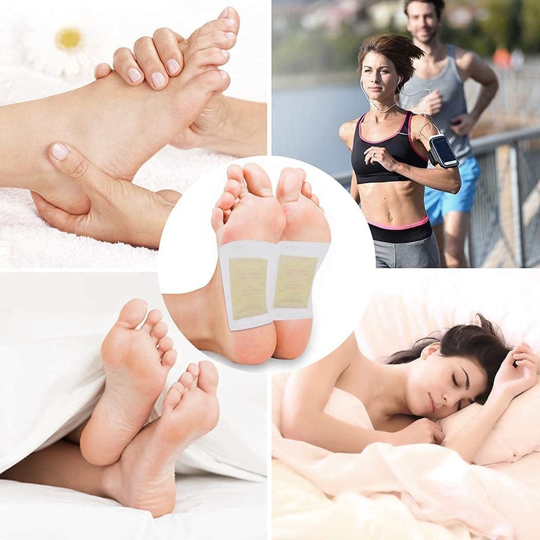 Organic Natural ingredients Detox Foot Pads for Body (pack of 10)